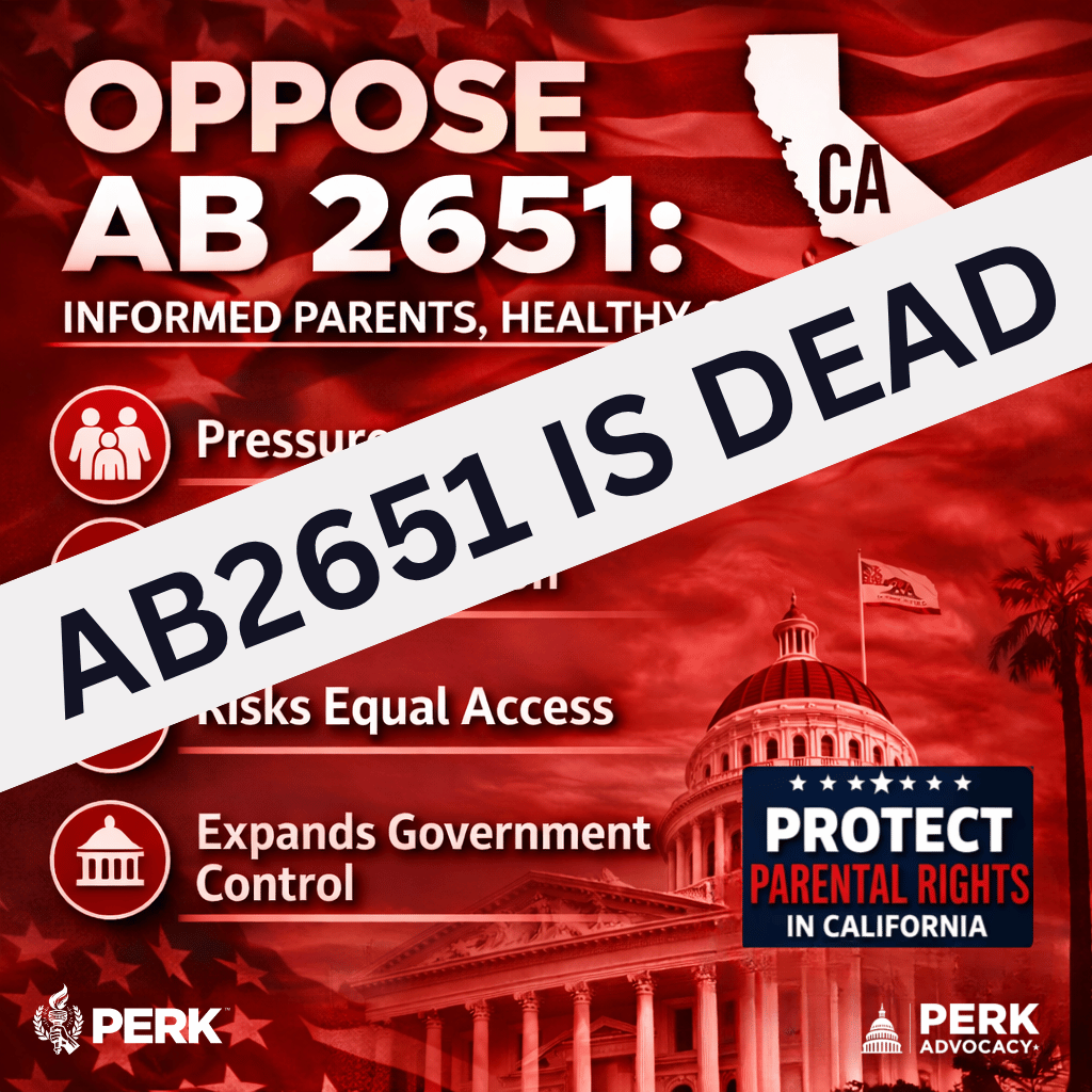 Victory in California! AB 2651 Is Dead
