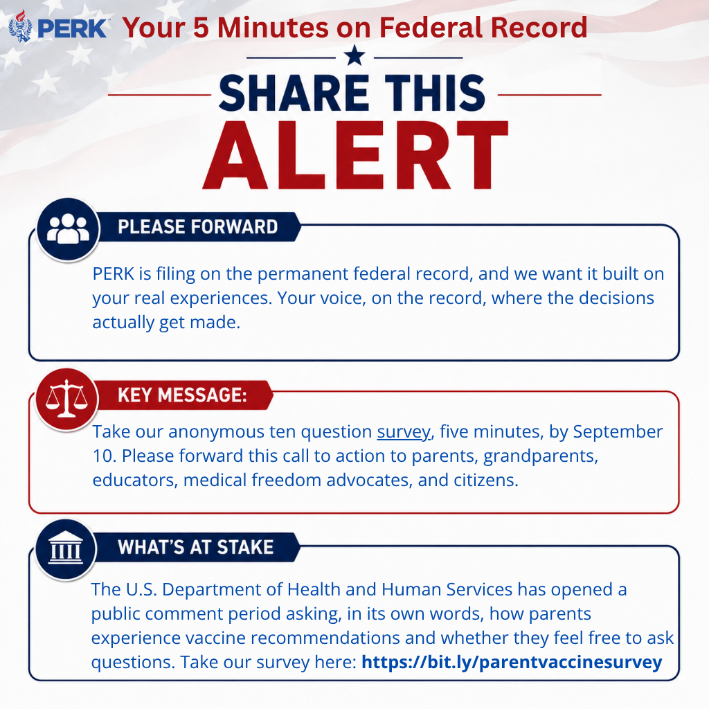 Call To Action: Your 5 Minutes on the Federal Record