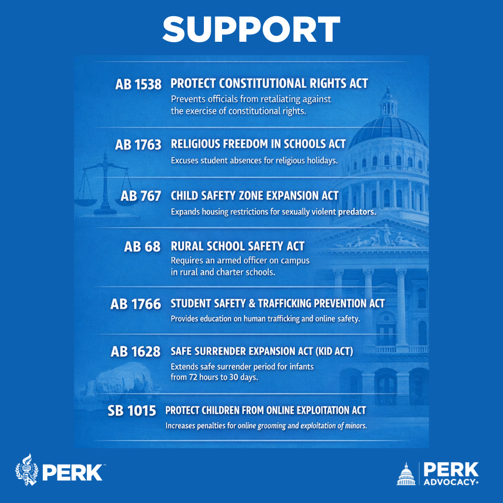 California Bills To SUPPORT in 2026