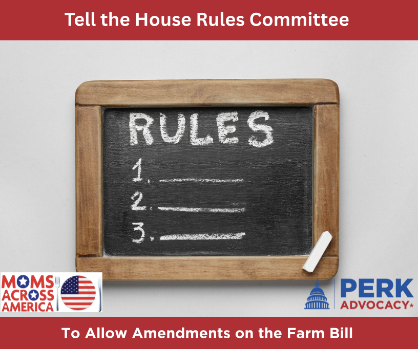 Next Stop for the Farm Bill…The Rules Committee