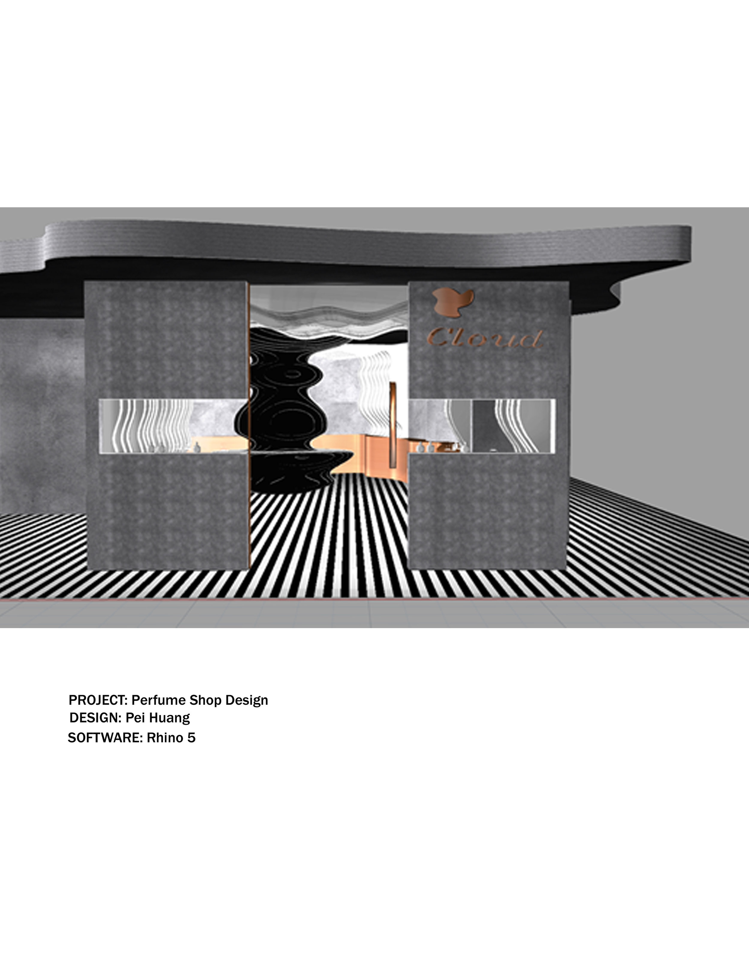 Perfume Store Design in Rhino 5