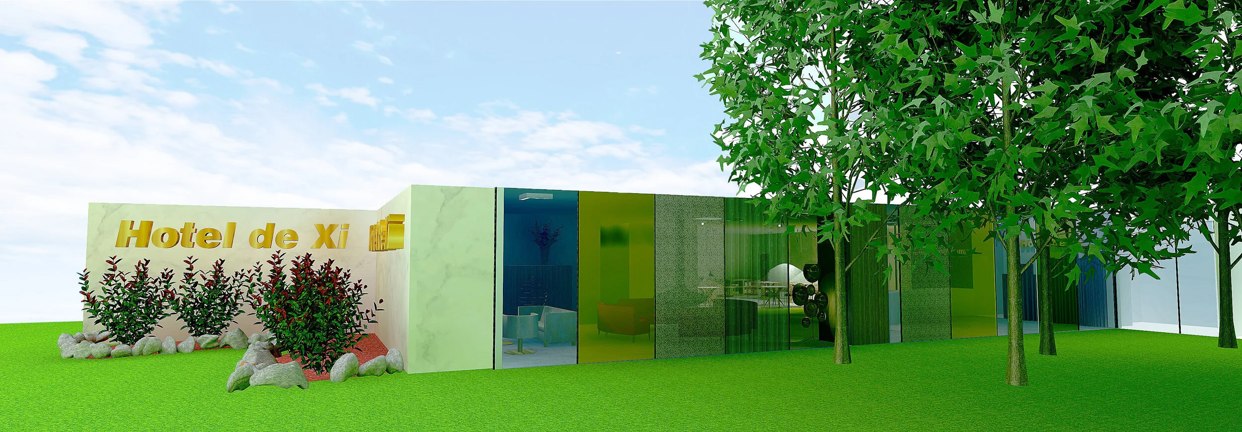 Front Entrance Render
