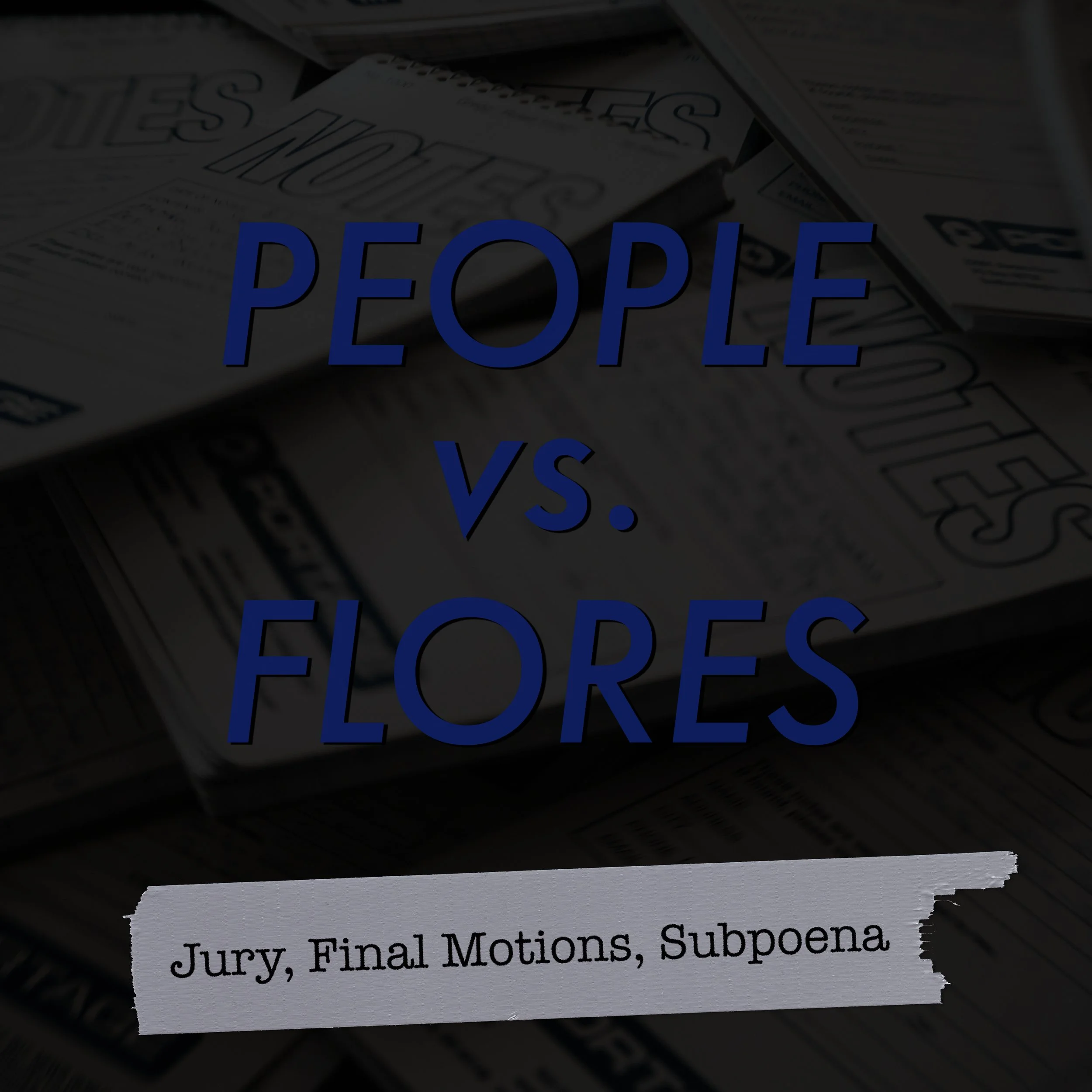 People vs. Flores #2: Jury, Final Motions, Subpoena