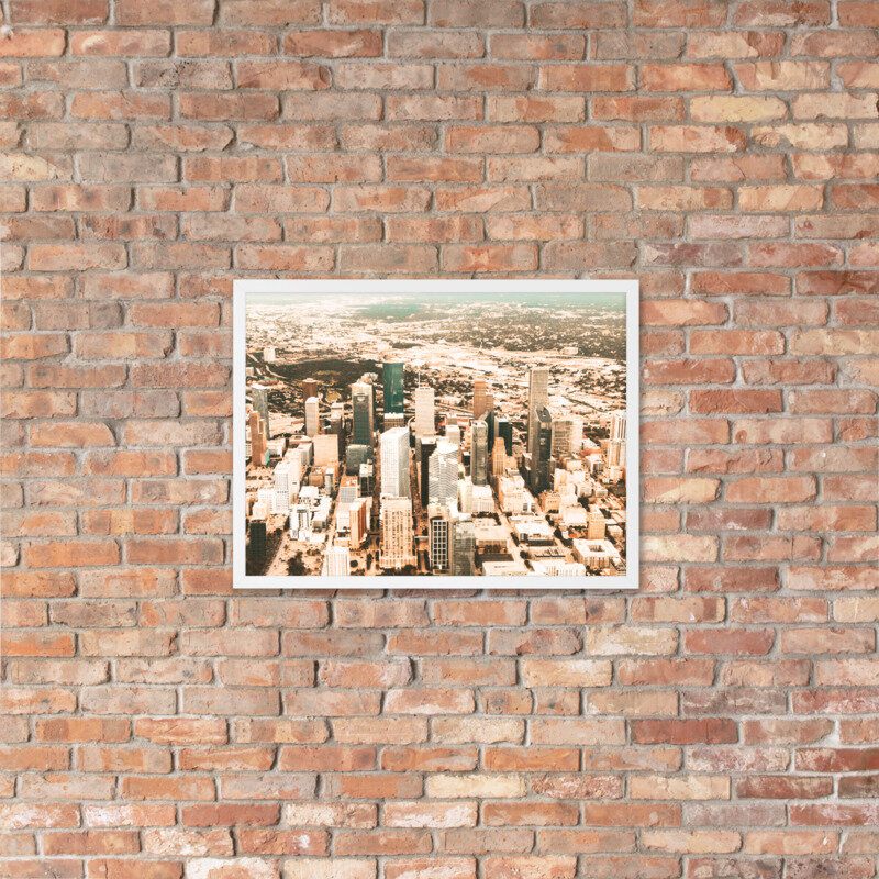 Downtown Houston From Above