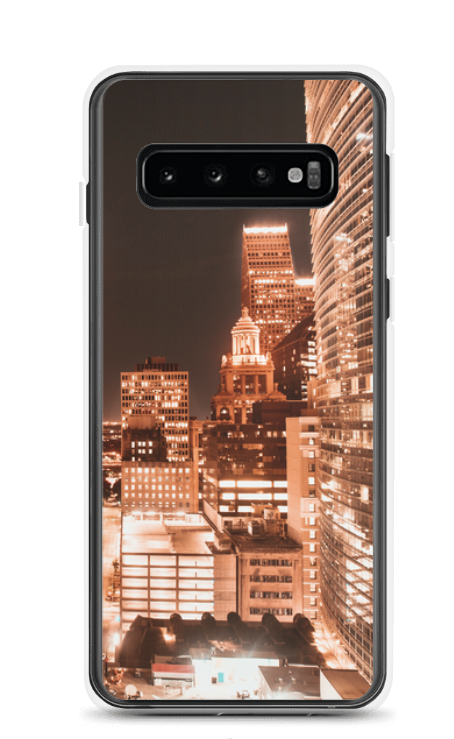 Downtown Houston Night Phone Case