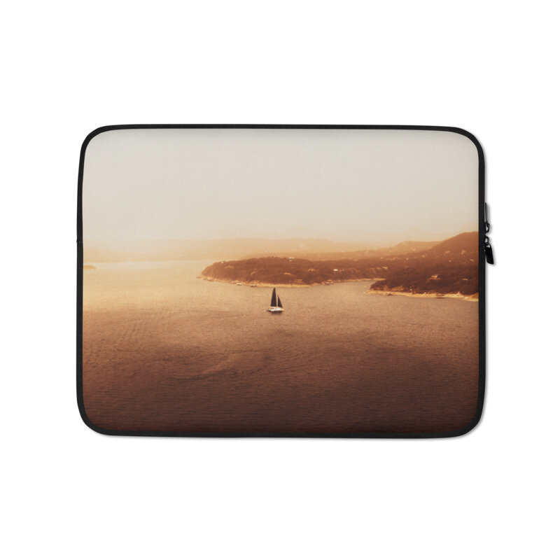 Lake Travis Laptop Sleeve
