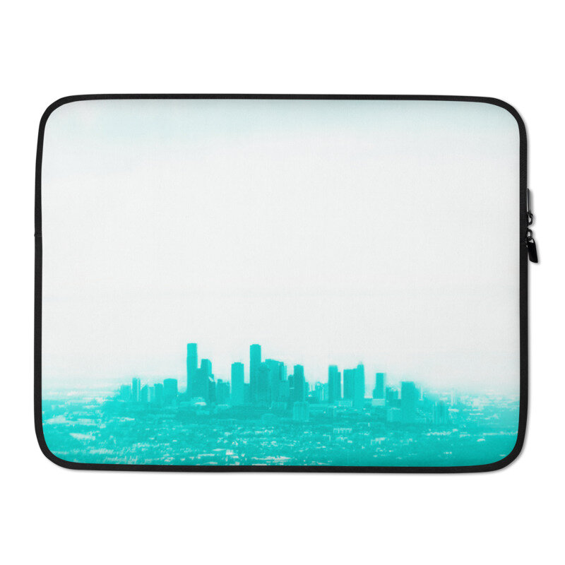 Downtown Houston Skyline Laptop Sleeve