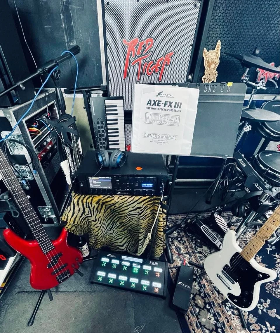 Red Tiger integrates the Axe-FX III - Turbo to their sound!