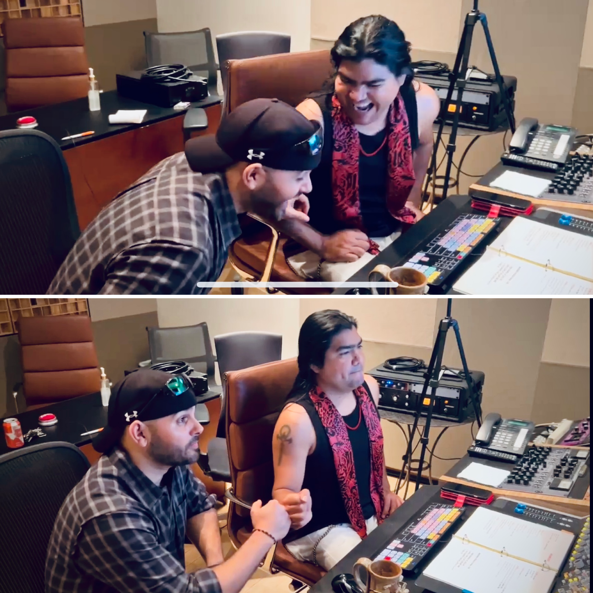 Red Tiger In The Studio