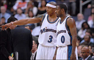 Gilbert Arenas joins former teammate Caron Butler on The Tuff Juice Podcast in a podcast crossover after CB recently appeared on Agent Zero's No Chill