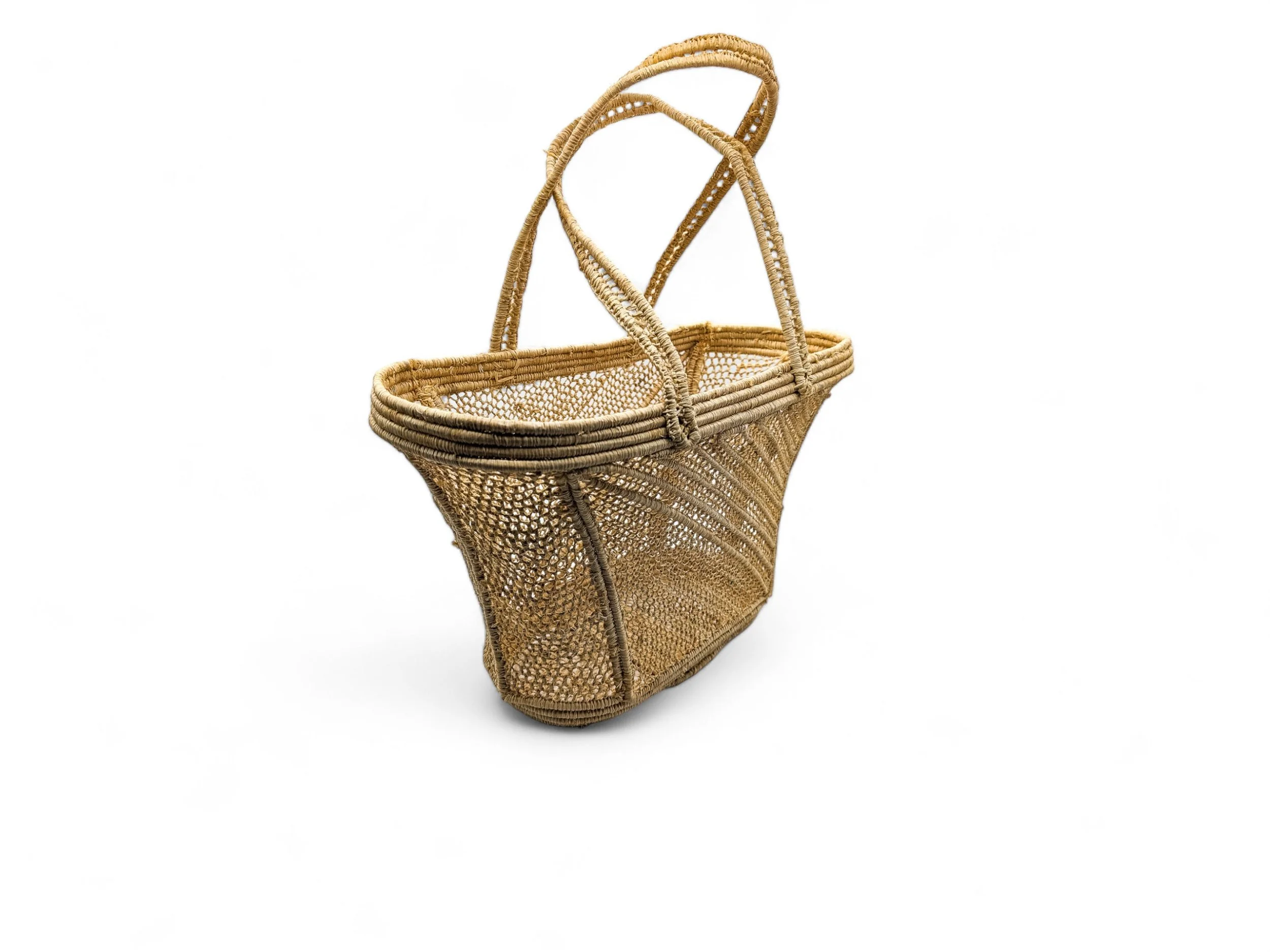 Handmade Raffia Basket