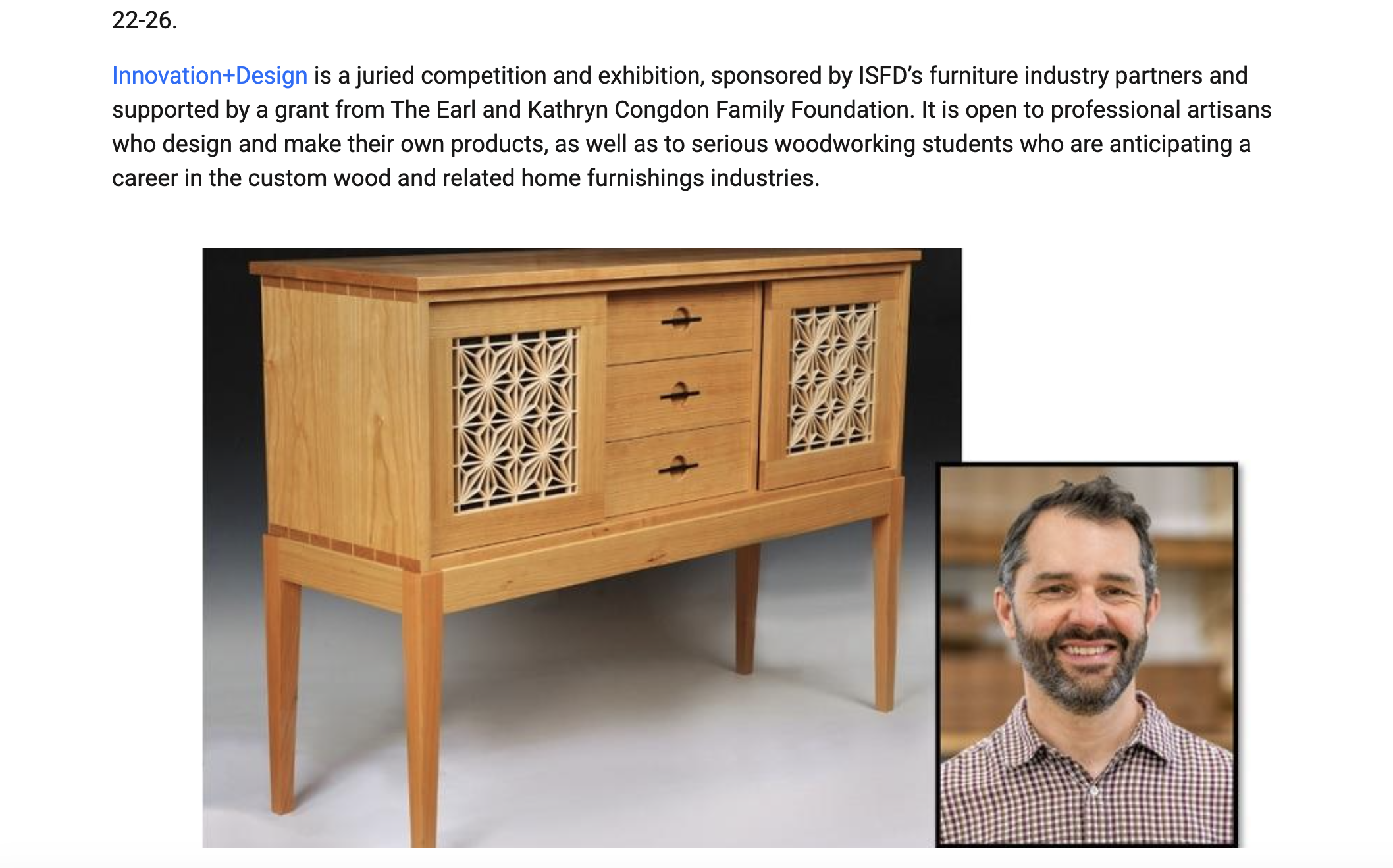 Finalist, Dining Room Furniture, Asa-no-ha Sideboard
