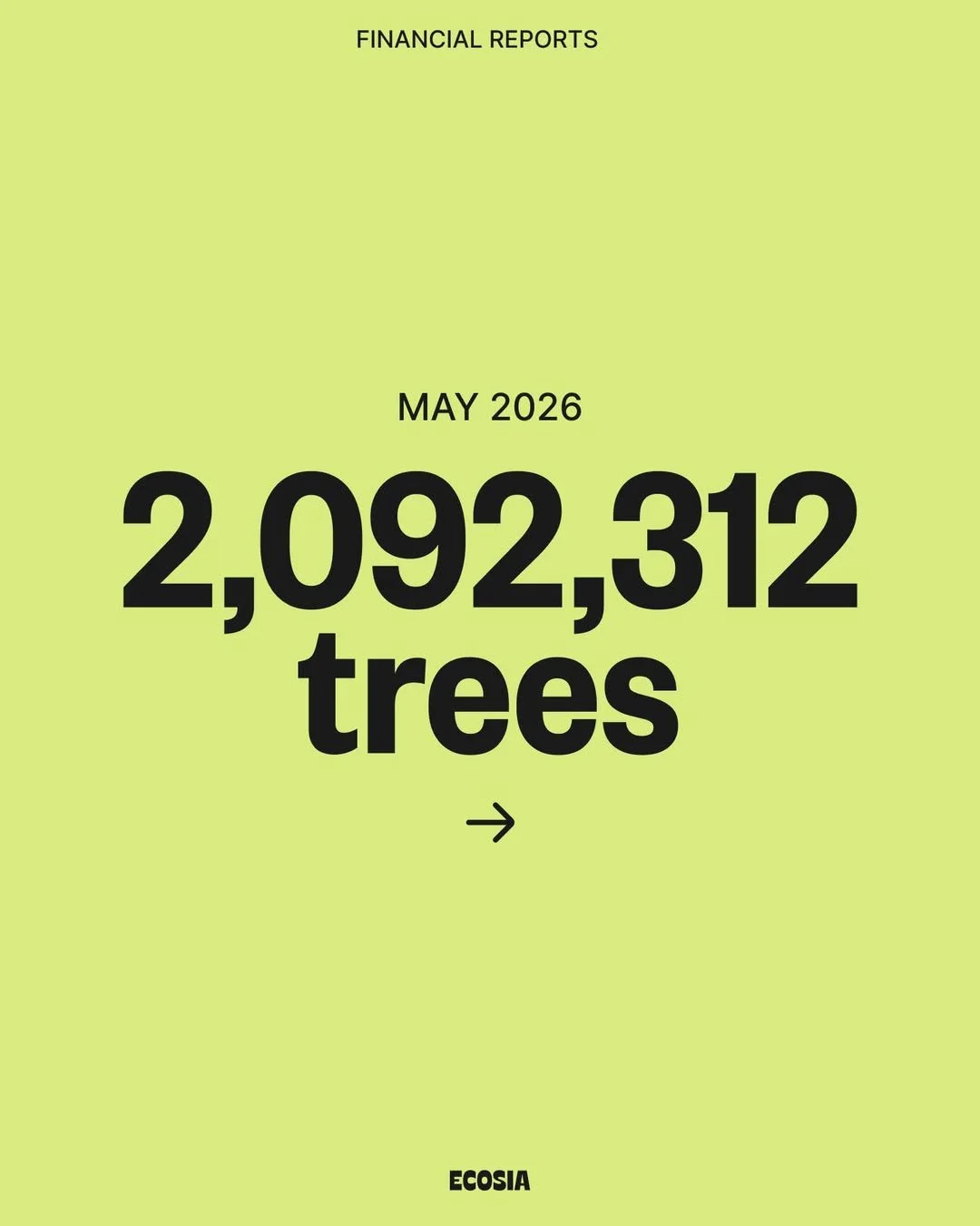 Social - Instagram (@ecosia)