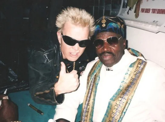 BILLY IDOL MEETS HIS IDOL… RUDY RAY MOORE!