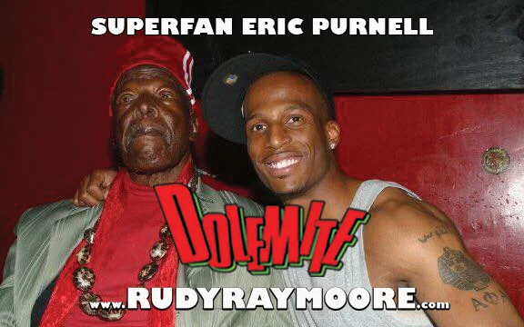 ERIC PURNELL - “Rudy and I in Atlanta 2007 at the EARL. He let me get on stage and do a few monologues with him.”