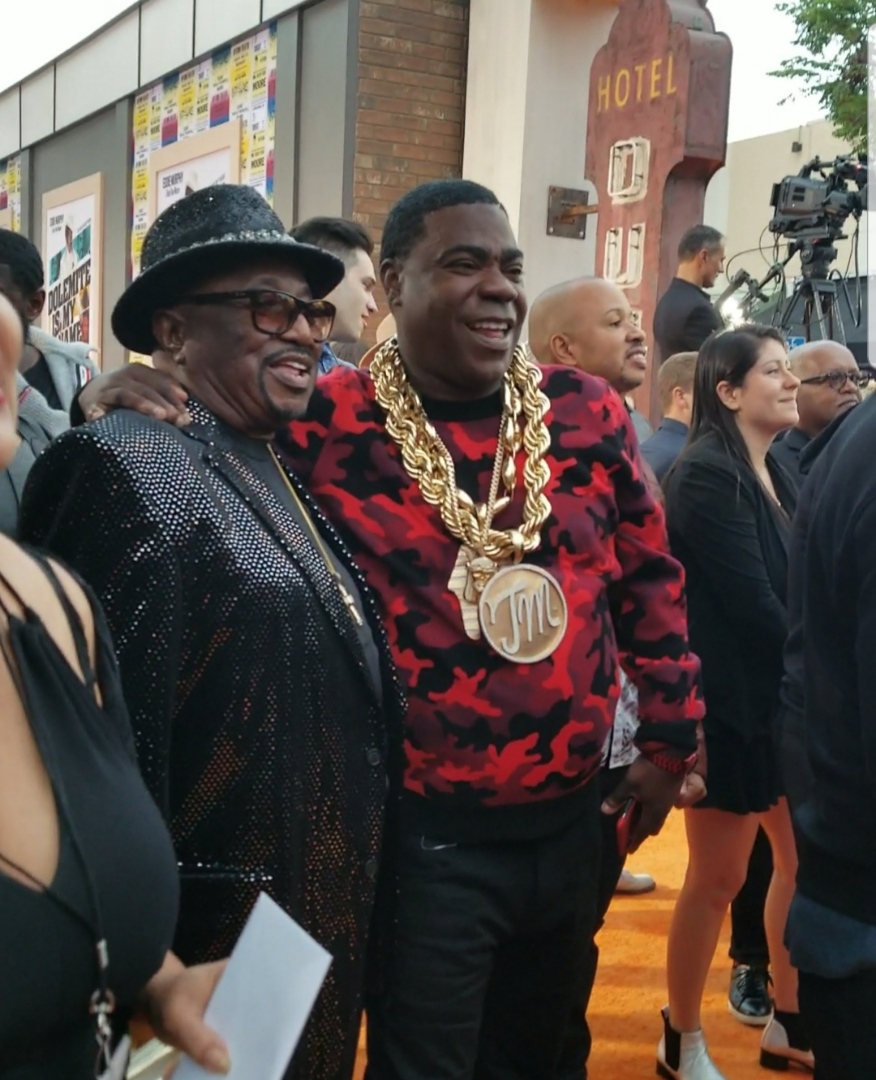Ben Taylor and Tracy Morgan enjoying the live performance by the legendary O’Jays!