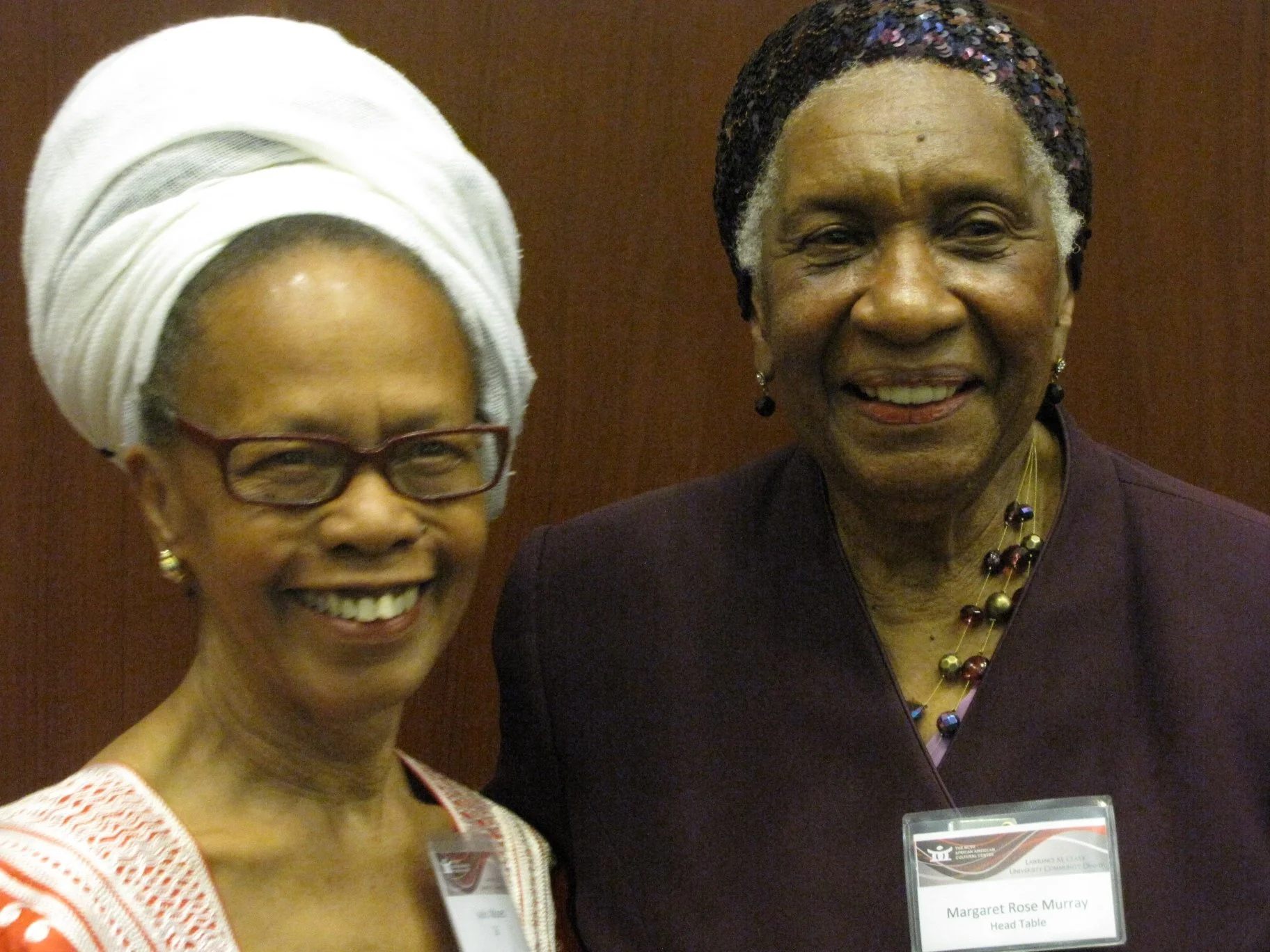 Dr. Iyailu Moses (left) and Sister Margaret (right)
