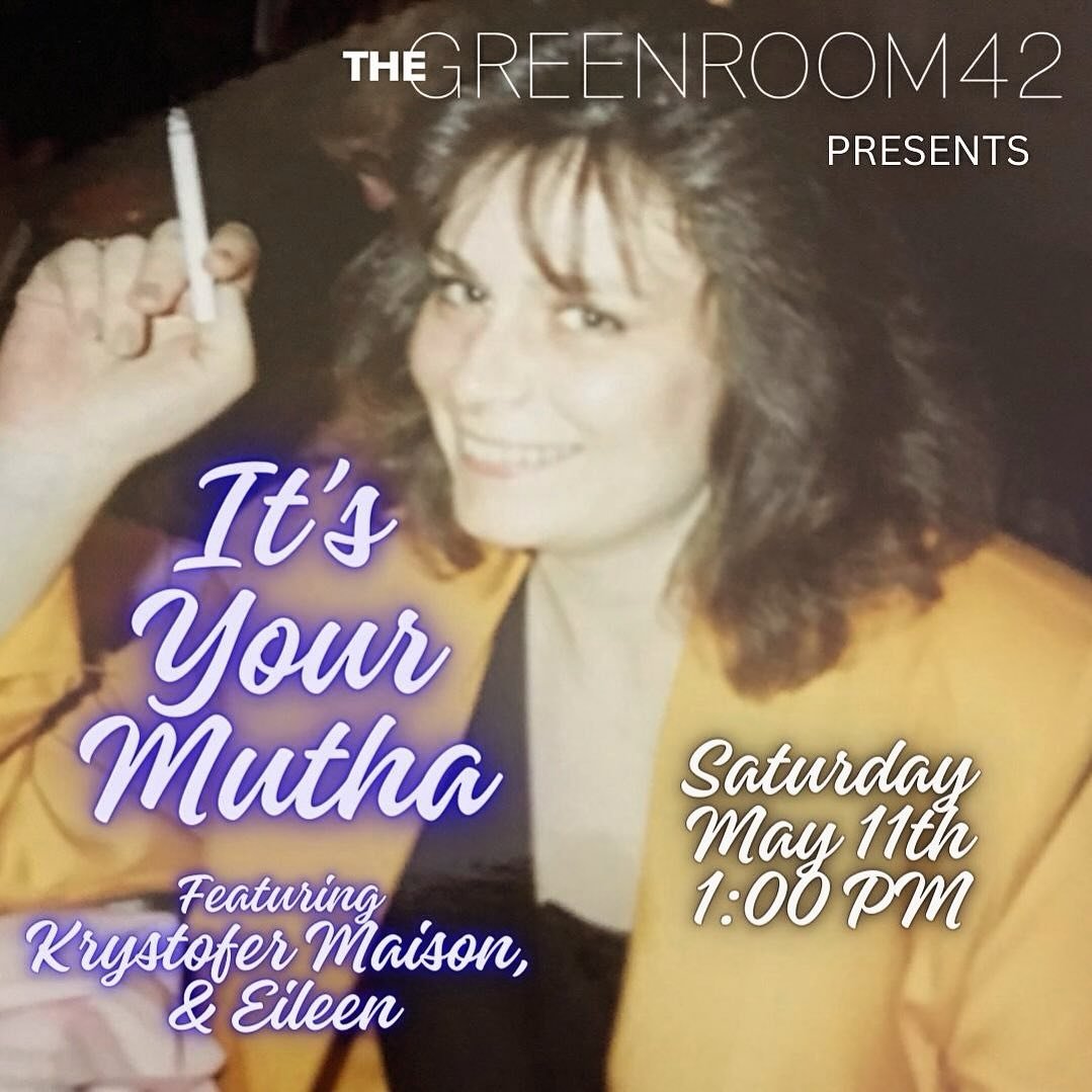 Are ya comin?? It&rsquo;s my mom&rsquo;s debut! 

@thegreenroom42 

#mothersday #cabaret #greenroom42 #newyorkcity #theatre #comedy #themother