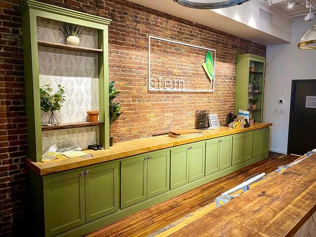 @stemhaverhill is finally open for business today! Be sure to check them out for curbside pick up. Hopefully soon enough you&rsquo;ll all be able to check out their awesome sales floor we created. Congrats Caroline and Adam