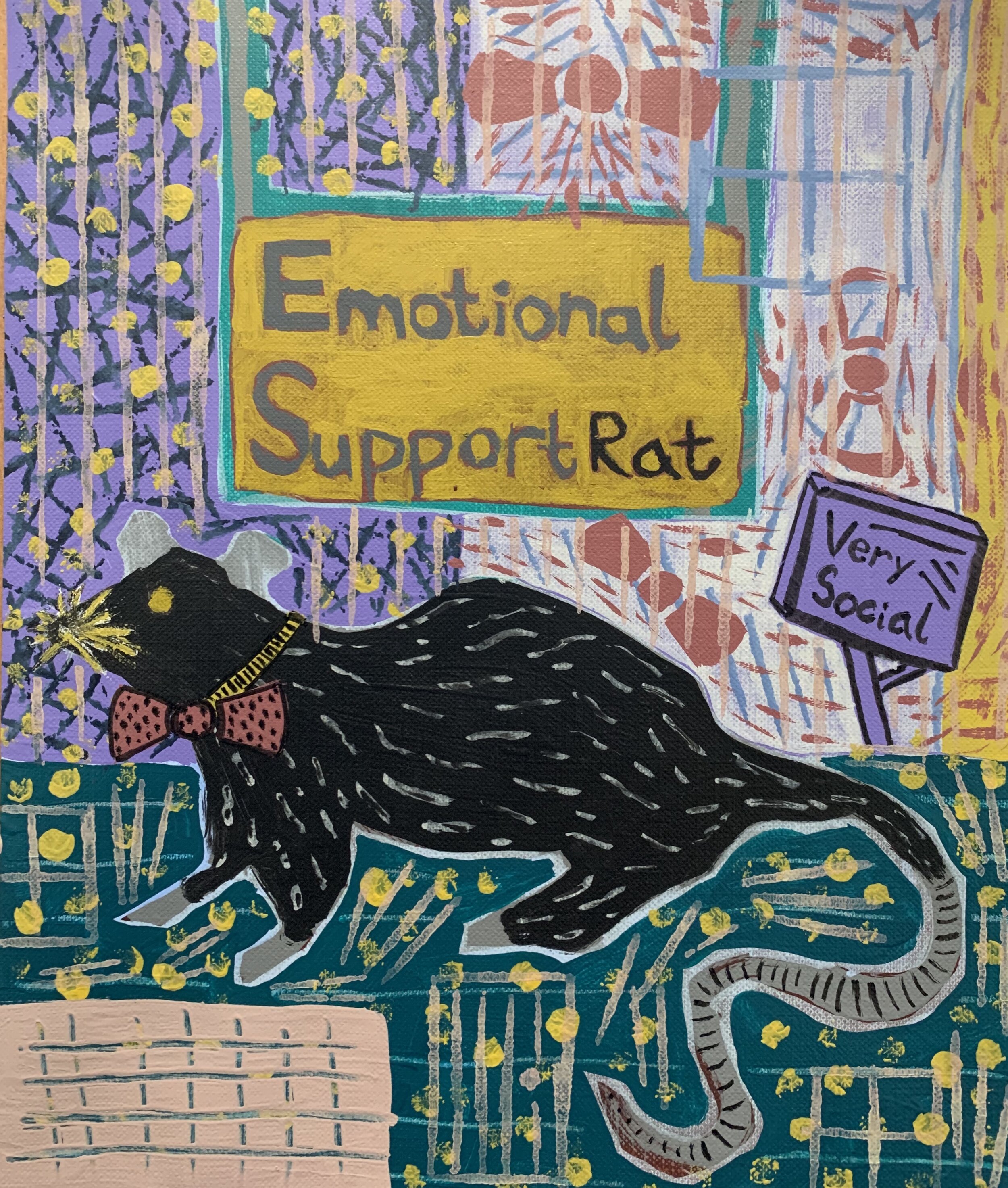 Emotional Support Rat