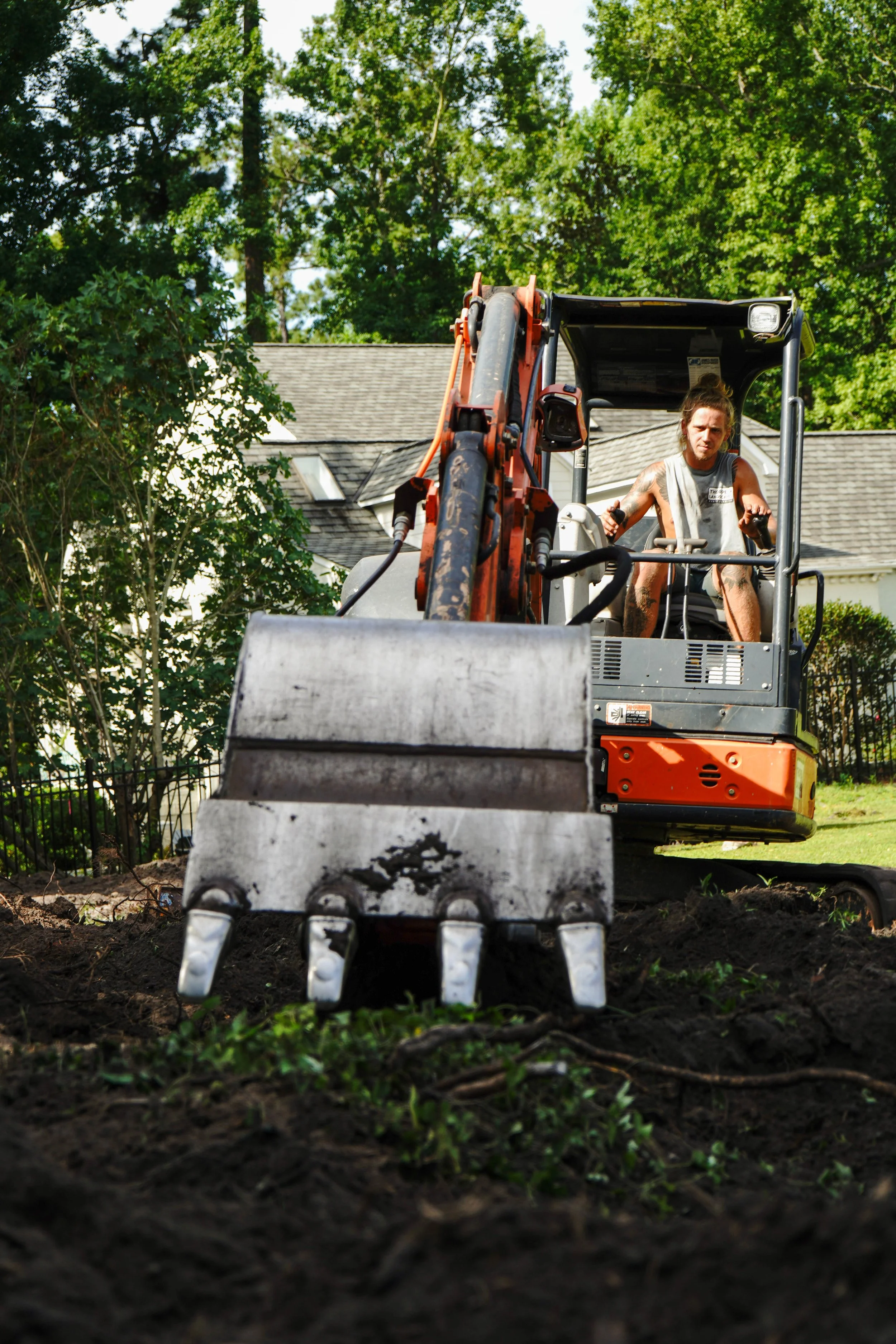 Excavation and Site Work — Thorpe Landscapes Landscaping in North