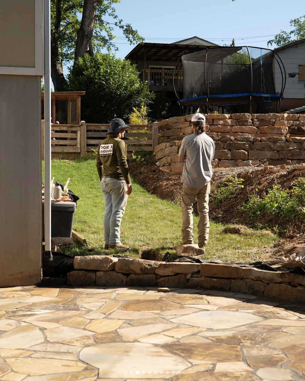 Modern Hardscape Design in Asheville: Using Local Stone for Blue Ridge Landscapes