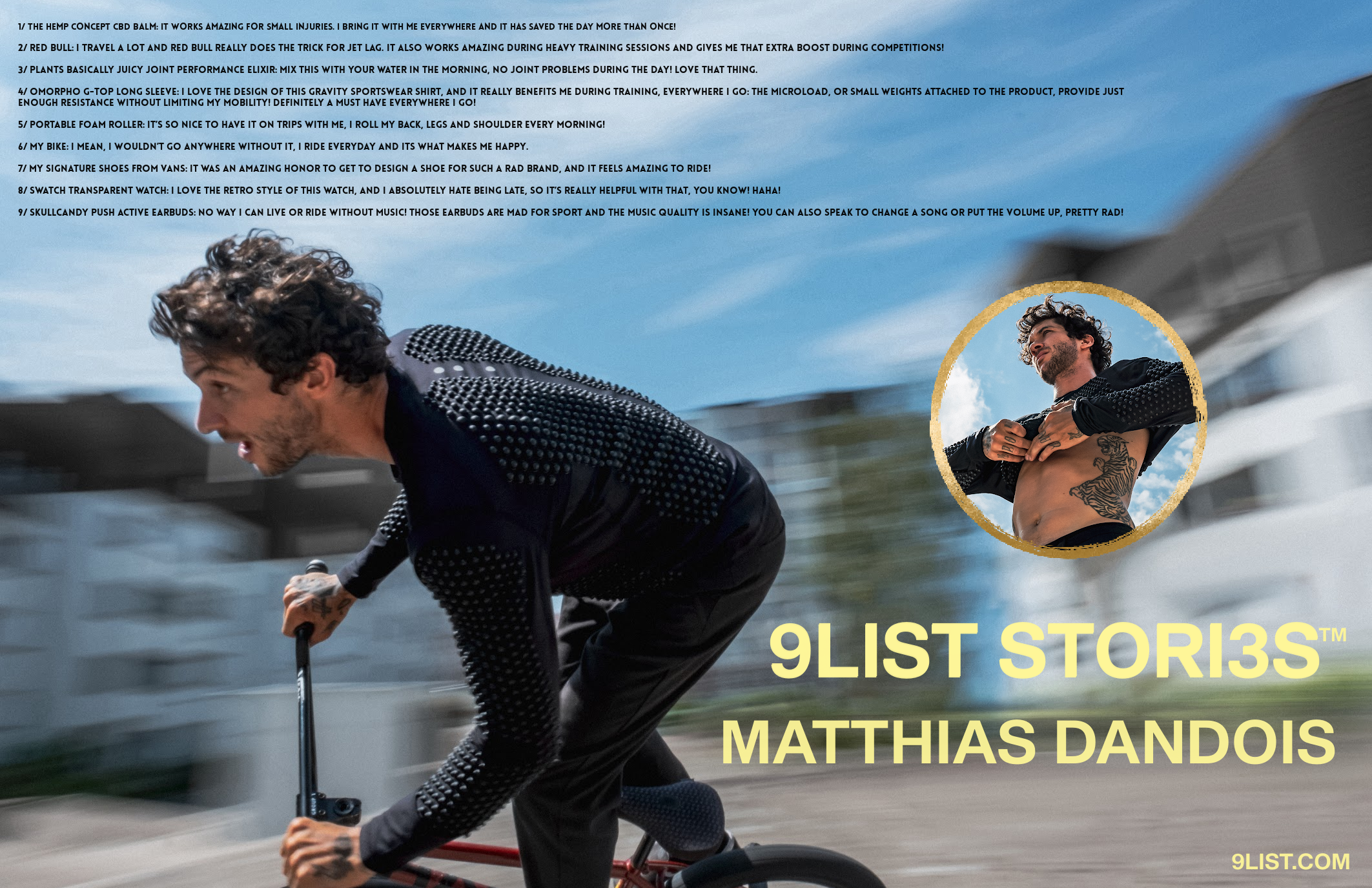 9LIST STORI3S™ | MATTHIAS DANDOIS