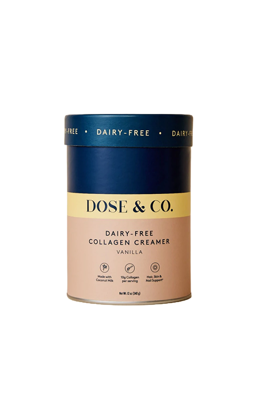 DOSE &amp; CO. Vanilla Dairy-Free Collagen Creamer; $29.99