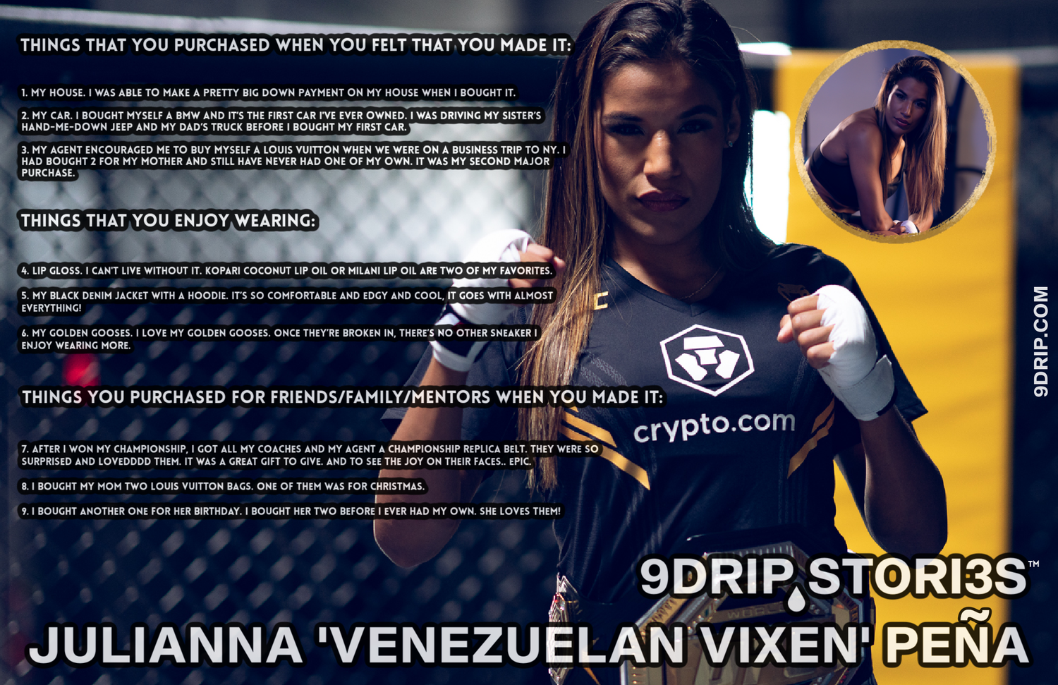 9DRIP STORI3S™ | JULIANNA PEÑA