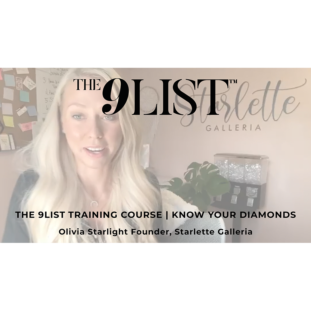 THE 9LIST TRAINING COURSES | OLIVIA STARLIGHT, STARLETTE GALLERIA