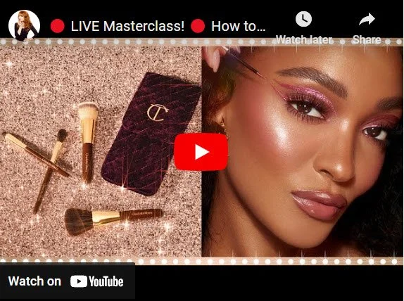 Charlotte Tilbury iconic masterclass (TUNE-IN 11/10 4P EST!!) 