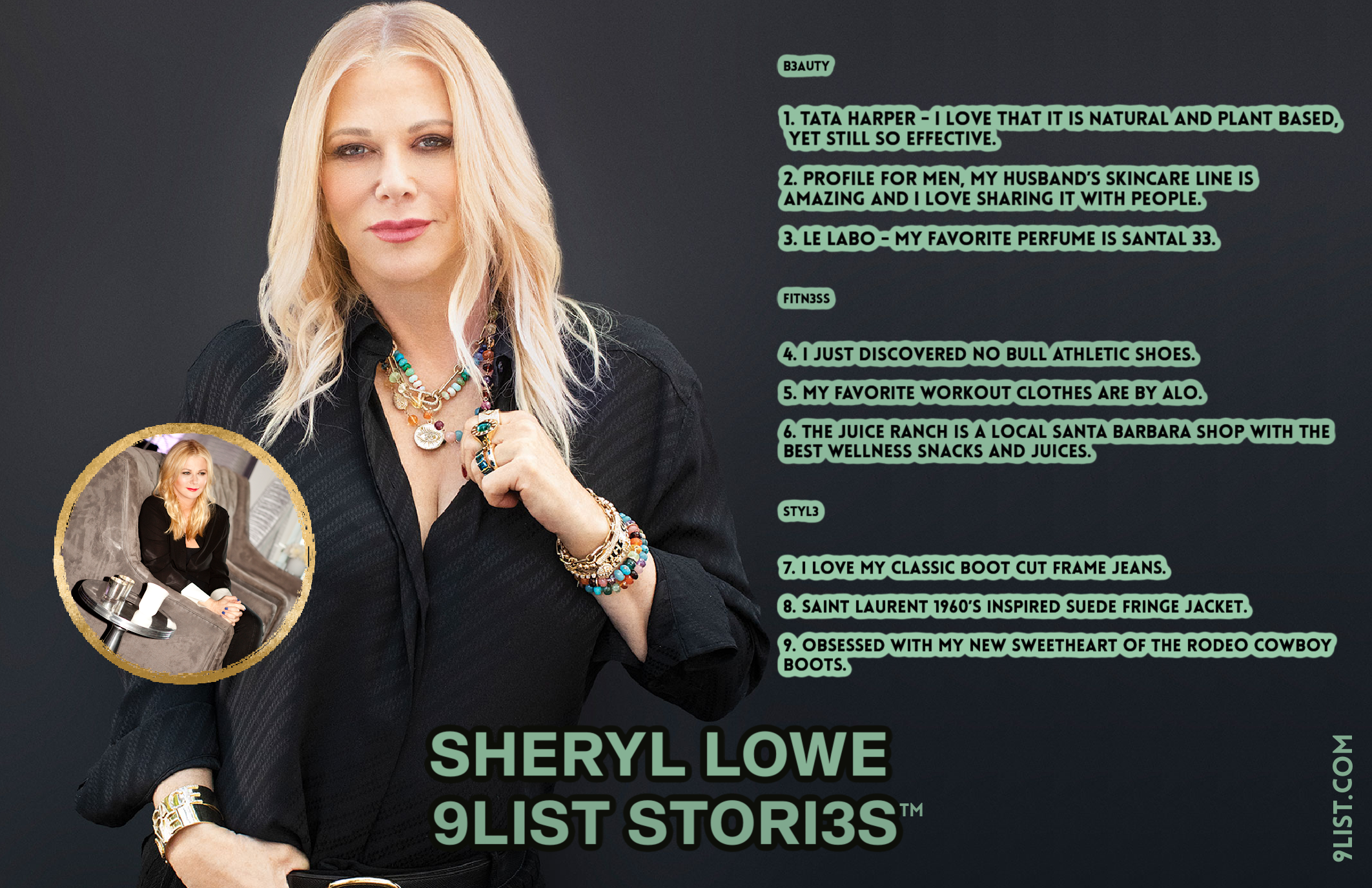 9LIST STORI3S™ | SHERLY LOWE