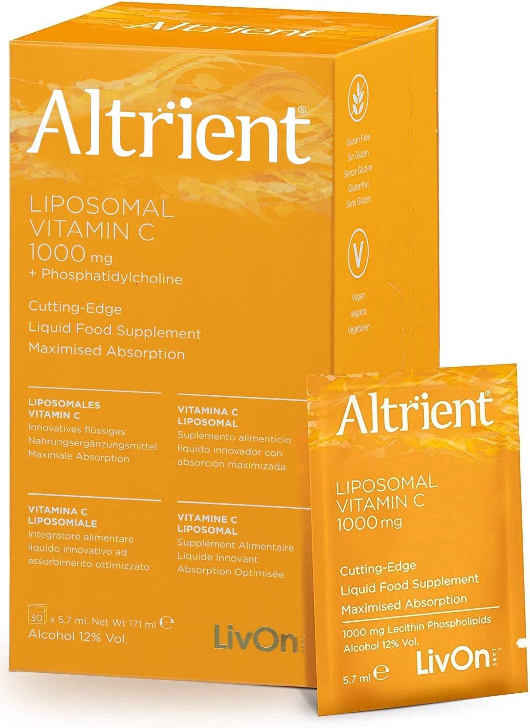 ALTRIENT C Liposomal Vitamin C Packets; $54/30-ct