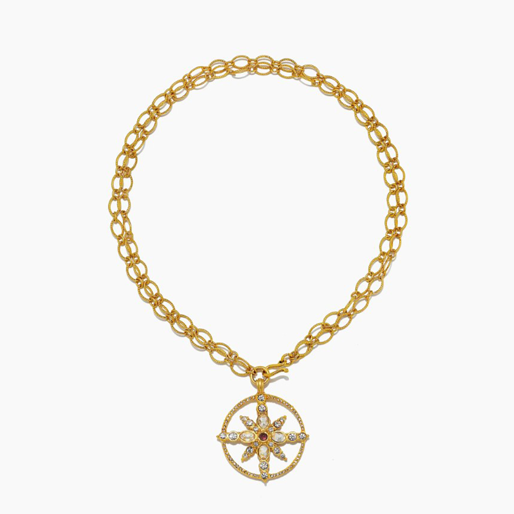 SEQUIN | Asteria Star Convertible Necklace; $278