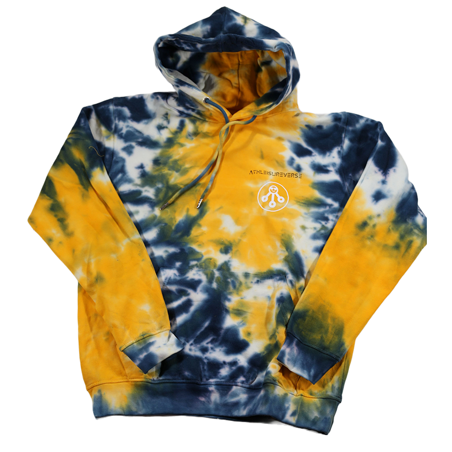 TIE DYE FLEECE HOODIE + JOGGER SET FROM ATHLEISUREVERSE