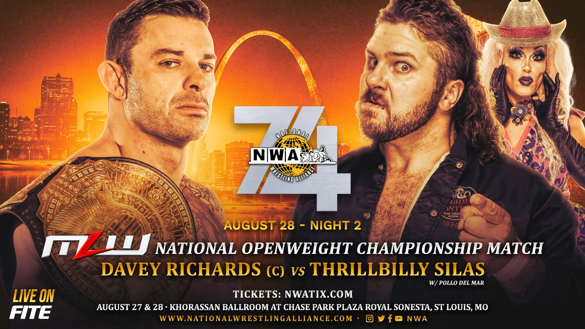 NWA 74 - MATCHES N2 (TWITTER) - DAVEY RICHARDS VS THRILLBILLY.jpg