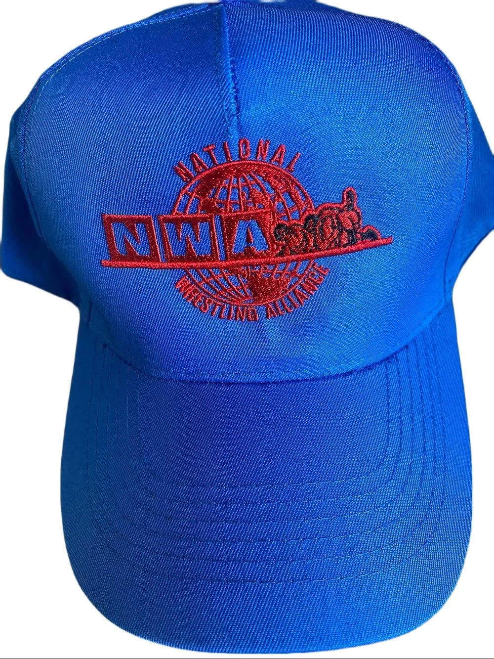 Official National Wrestling Alliance Red Globe Ballcap