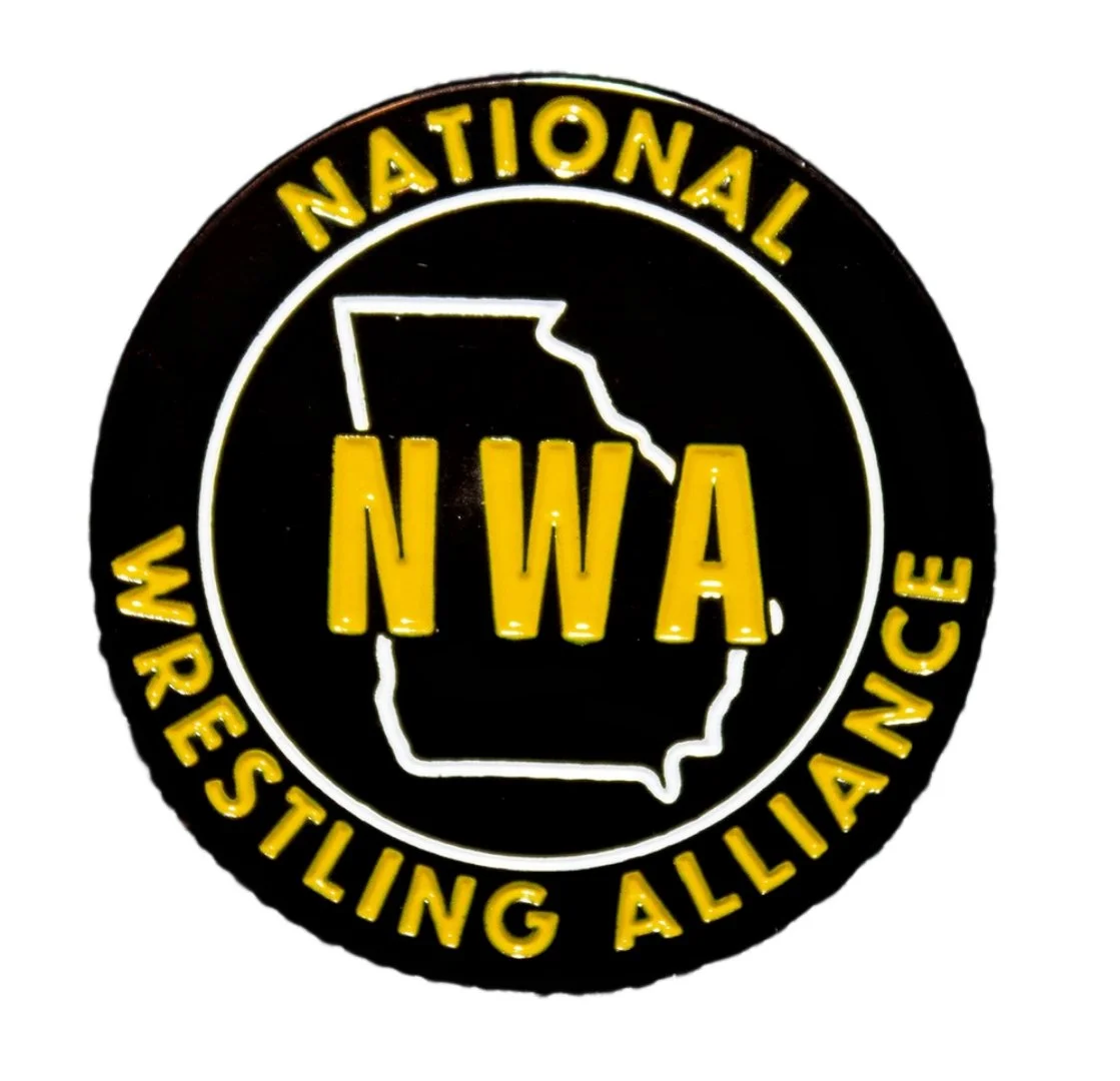 National Wrestling Alliance Georgia Logo Pin