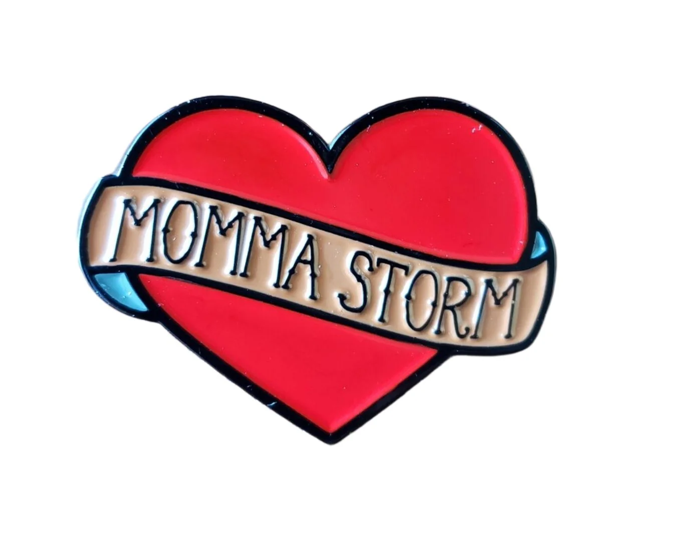 Official National Wrestling Alliance Momma Storm Lapel Pin