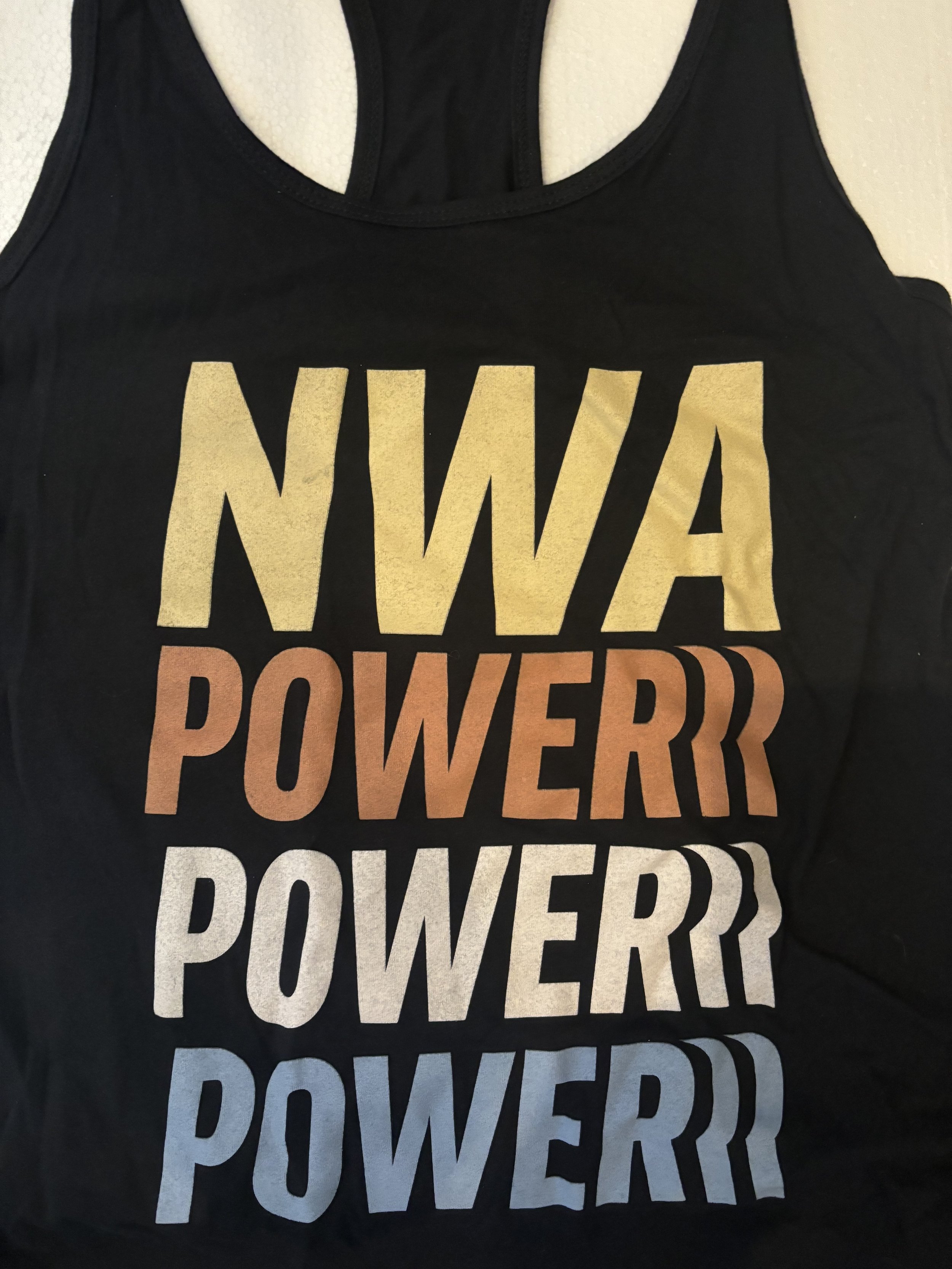 Official National Wrestling Alliance Powerrr Stack Women's Tank Top