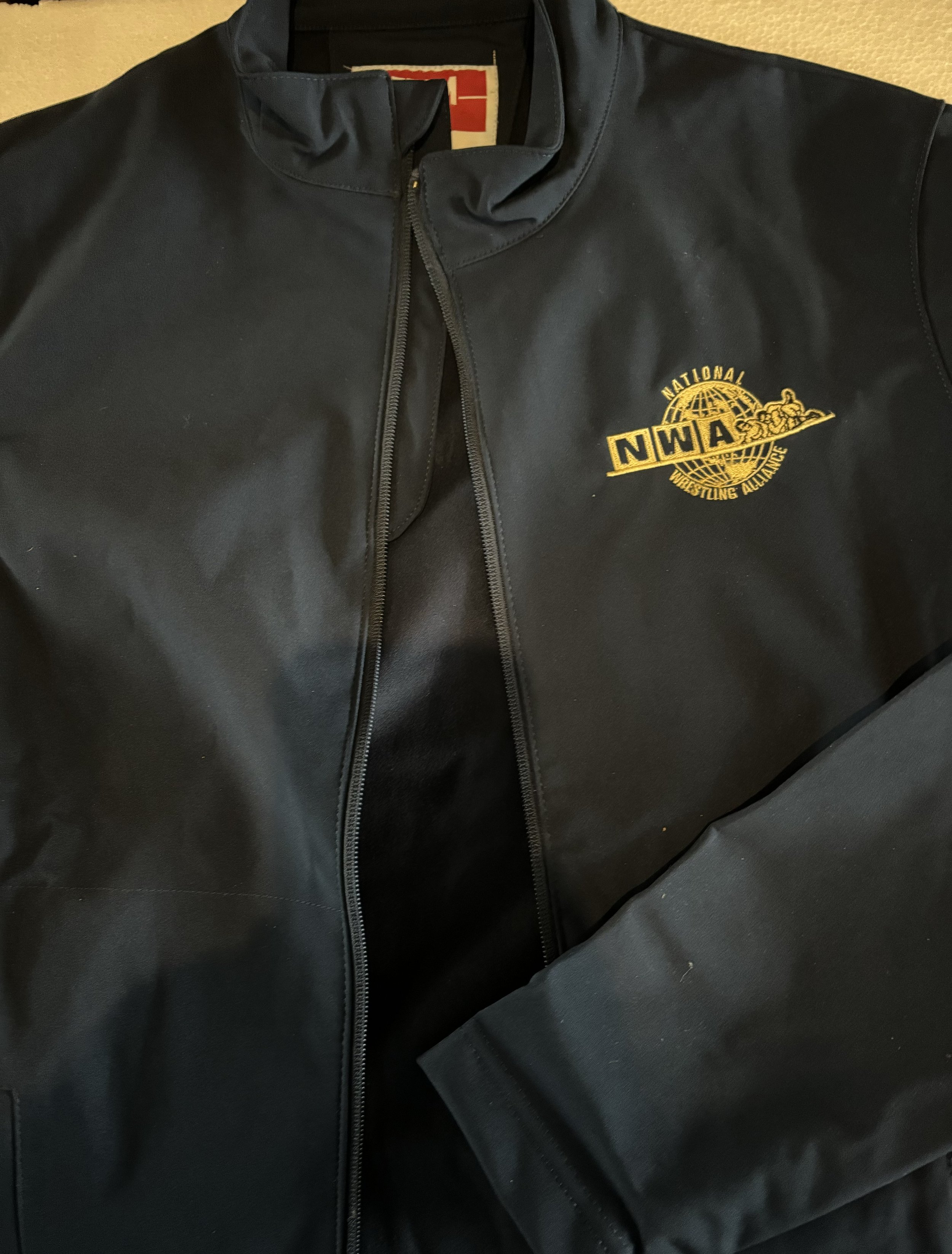 Official National Wrestling Alliance Powerrr Globe Soft Shell Jacket