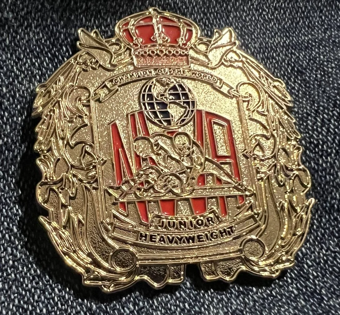 Official National Wrestling Alliance World Junior Heavyweight Championship Pin