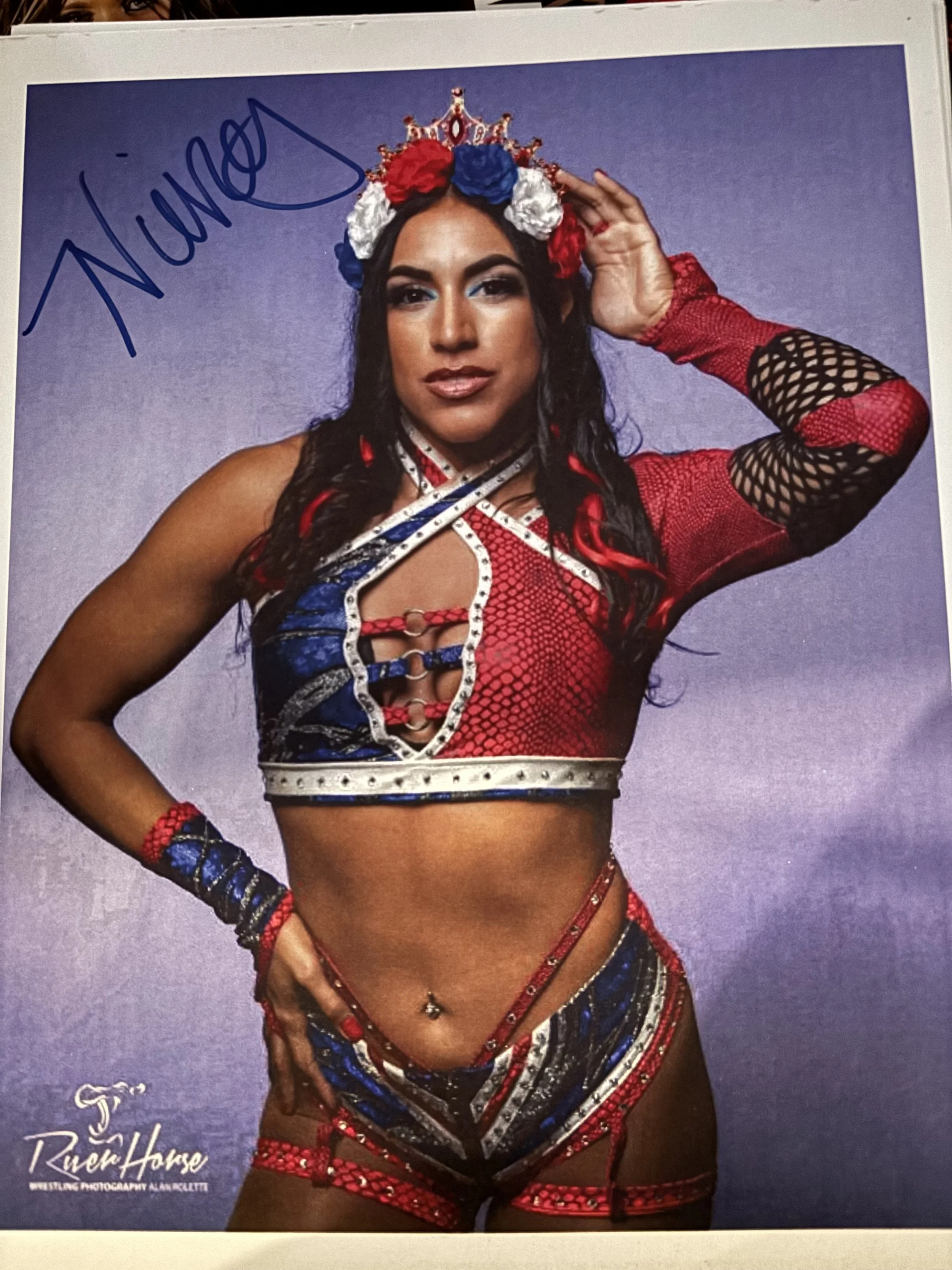 Tiffany Nieves Autographed 8X10