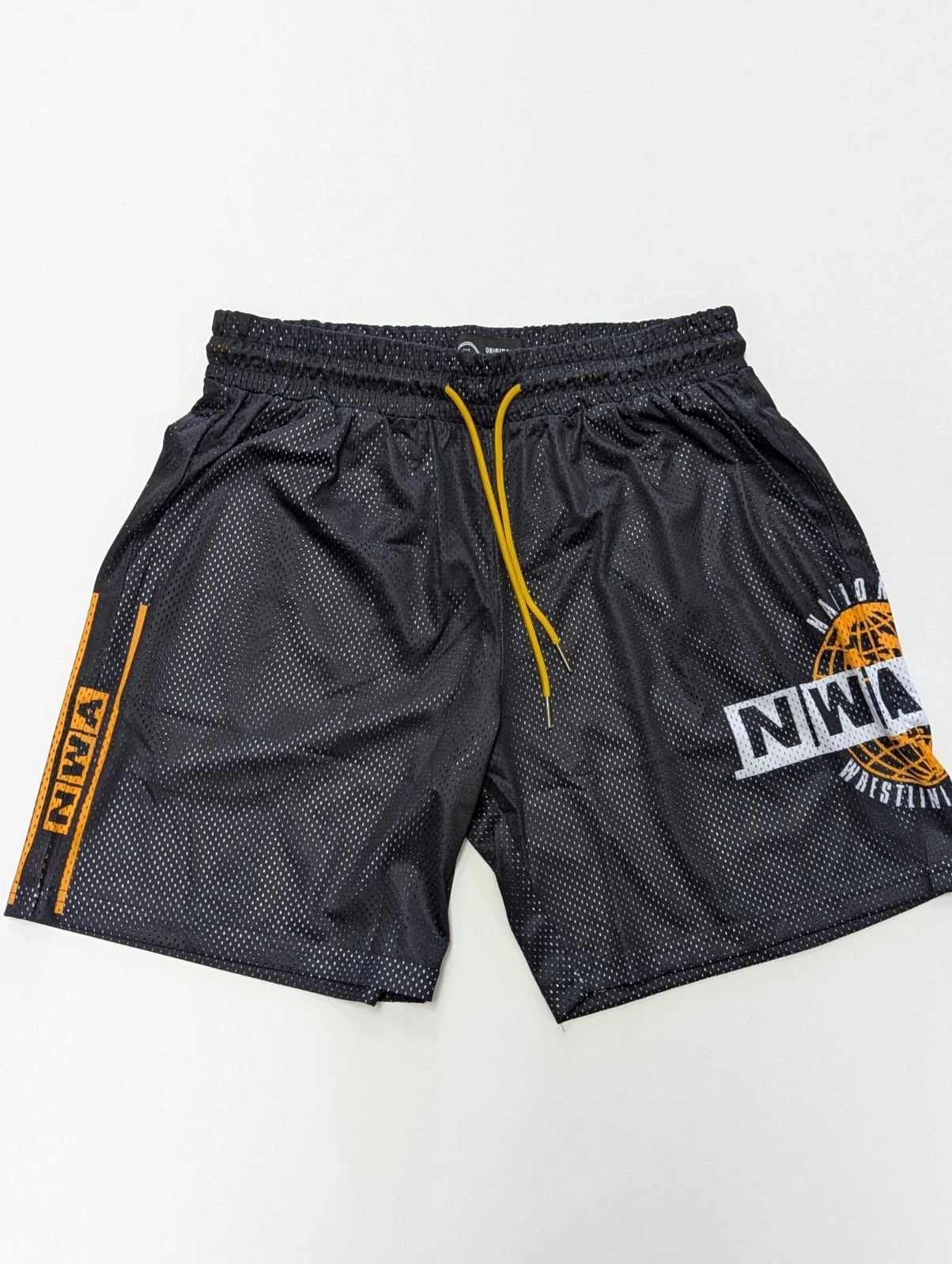 National Wrestling Alliance Globe Logo Mesh Shorts