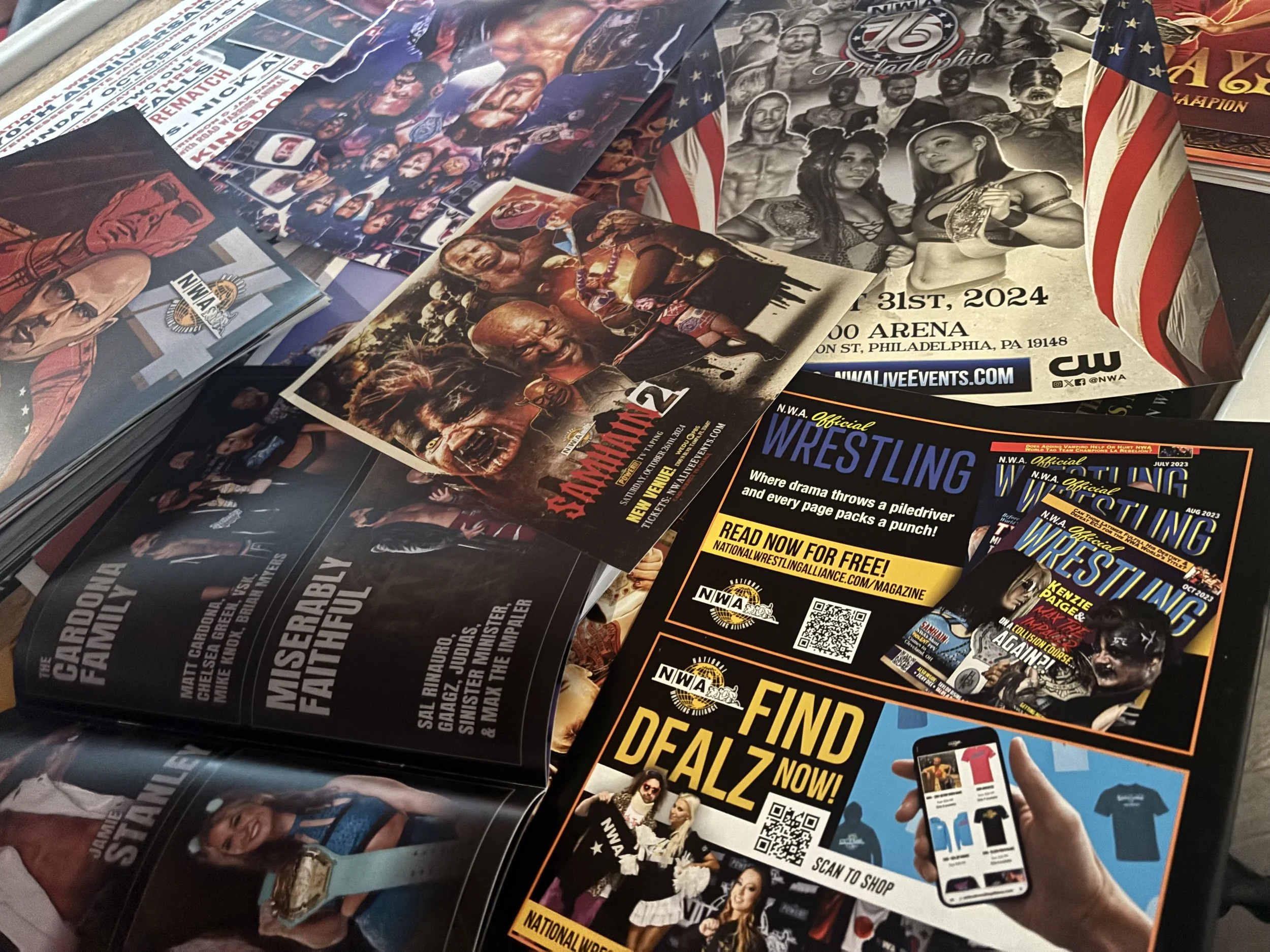 National Wrestling Alliance Retro Poster & Promos Bundle