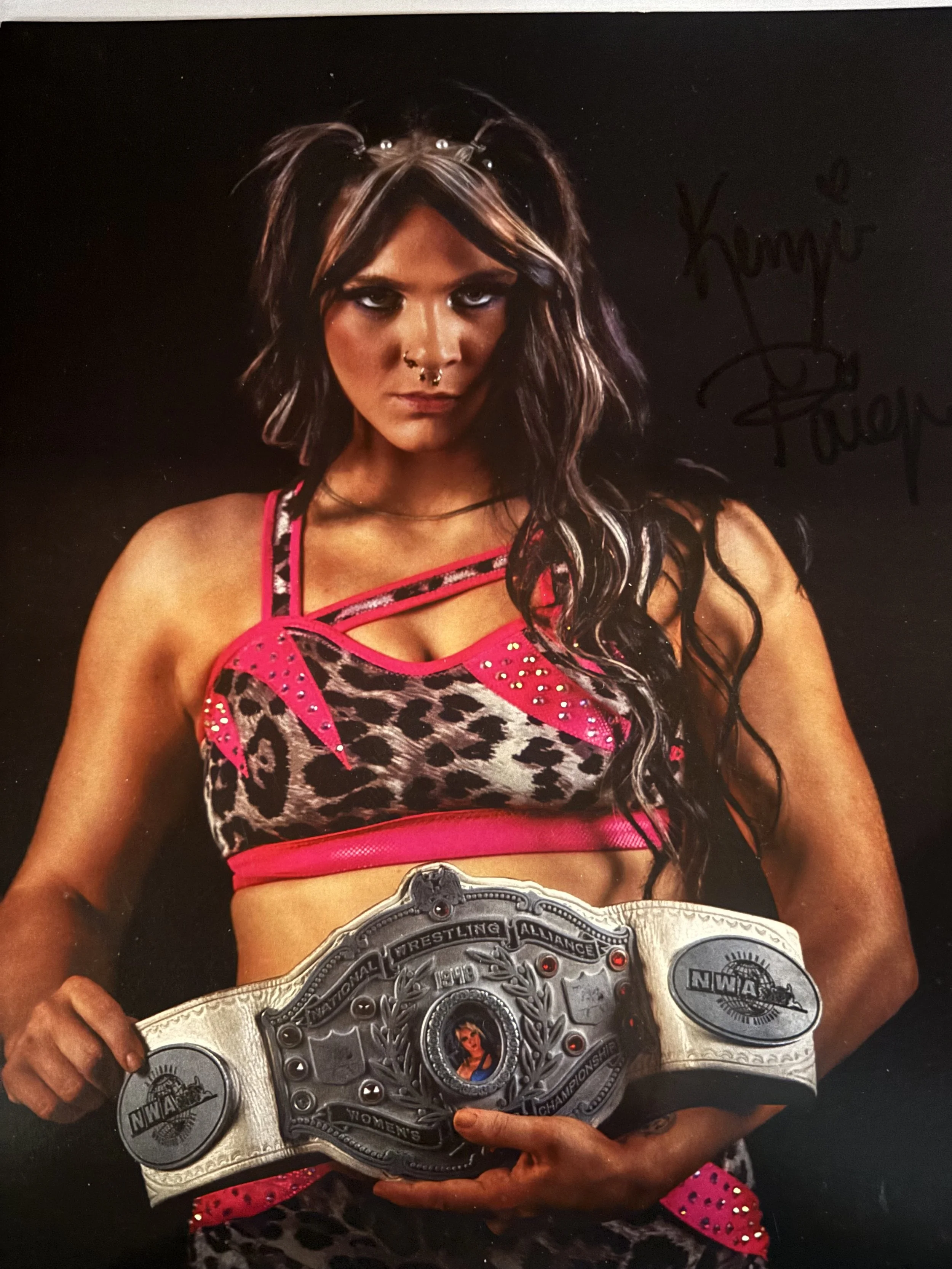 Kenzie Paige AUTOGRAPHED 8X10