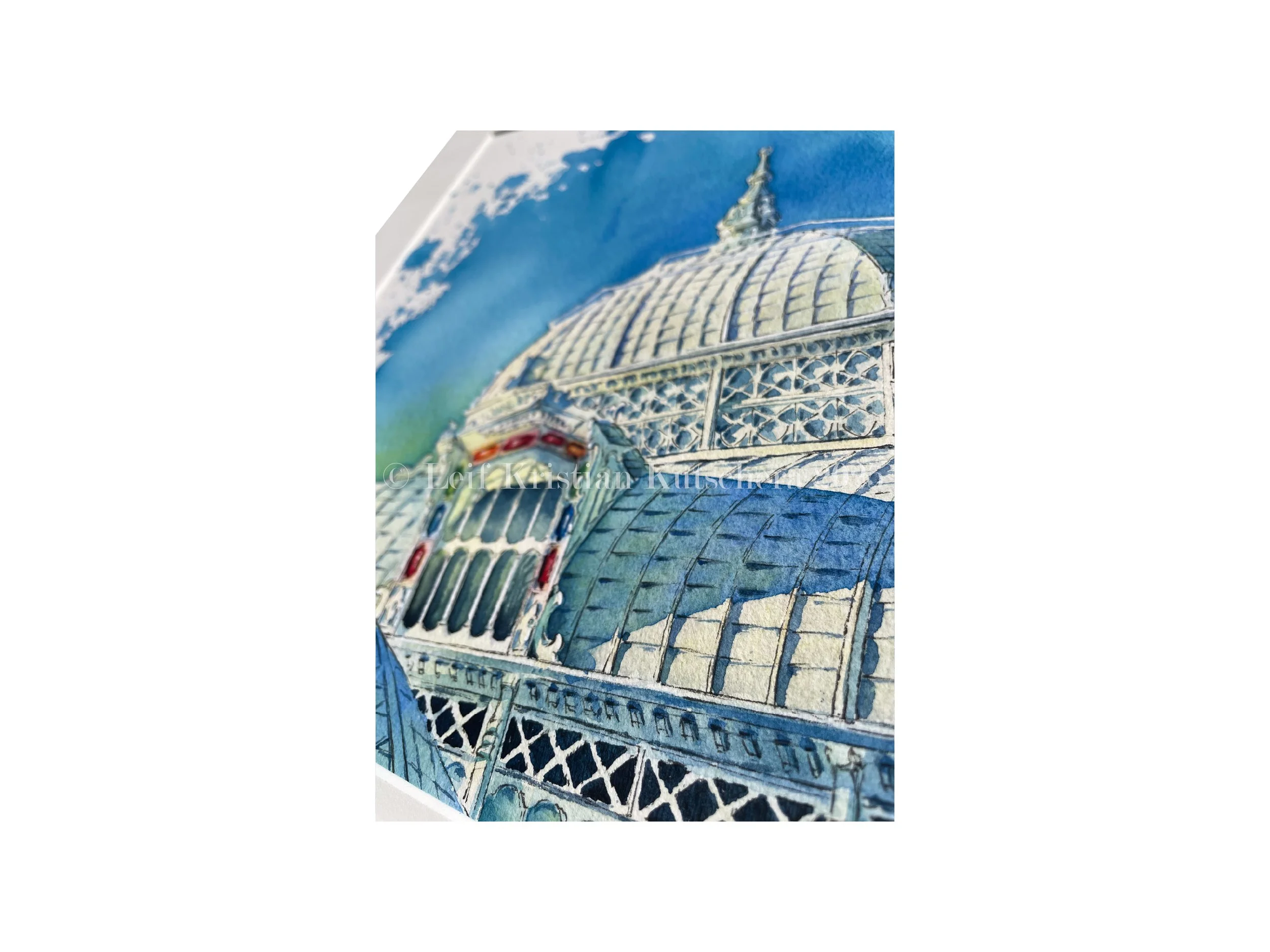 Leif Kristian Kutschera_SF Conservatory of Flowers Architectural 2025_Original Watercolor-Detail 3-01.jpg