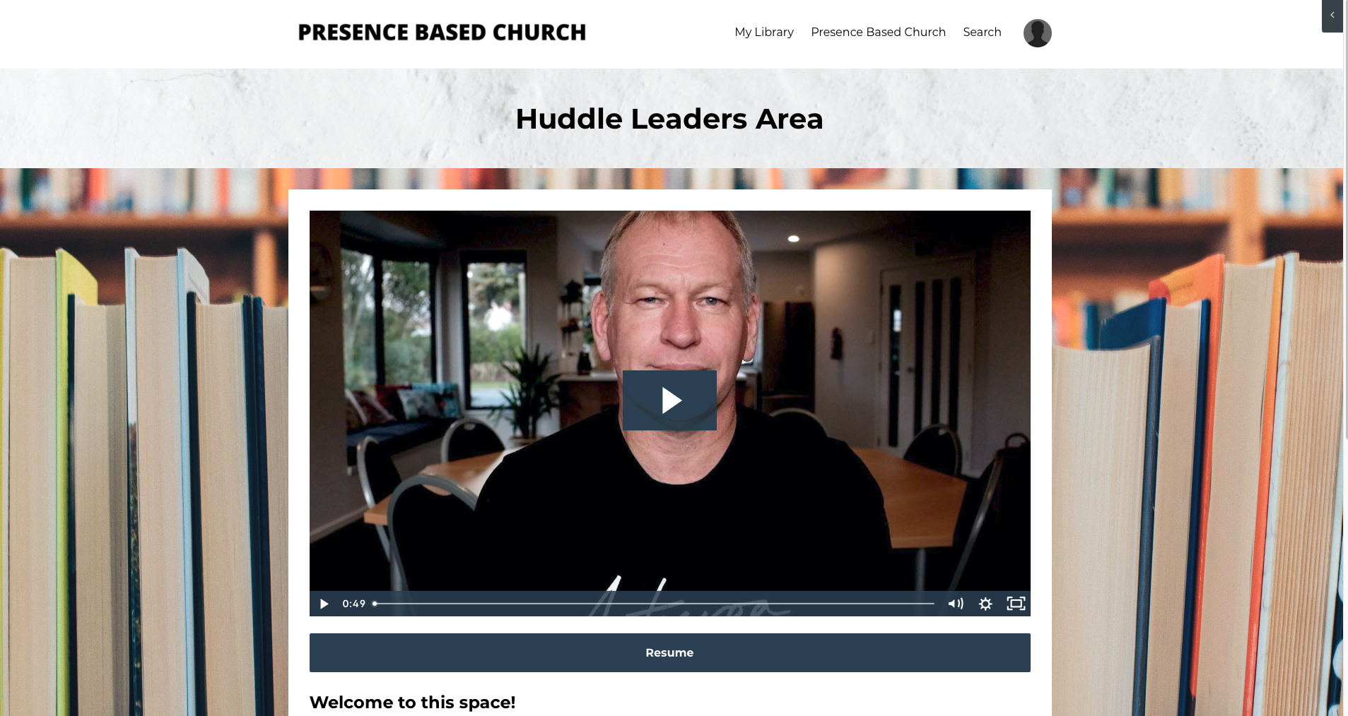 Huddle Leaders Area - Homepage Screenshot.png