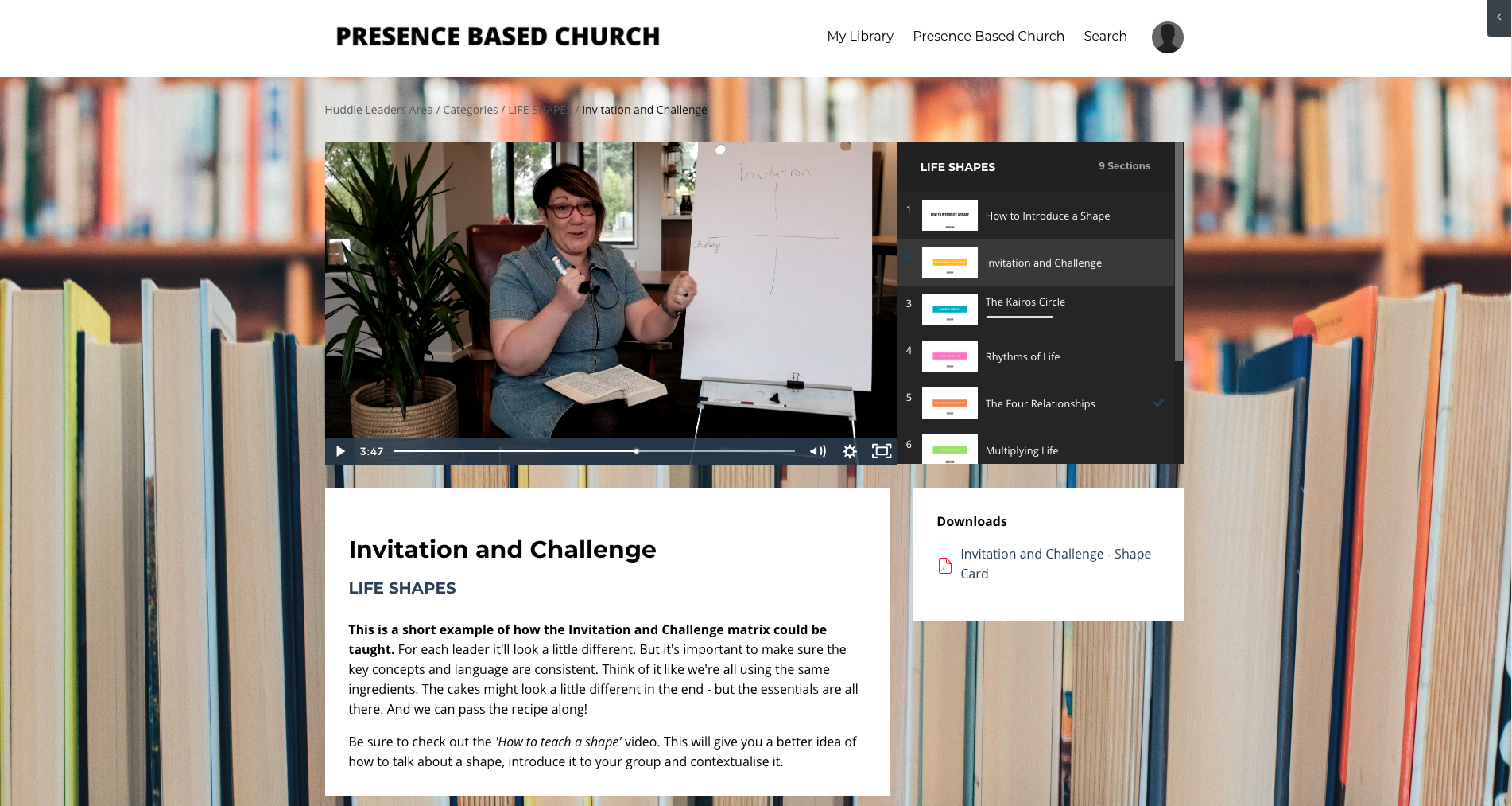 Huddle Leaders Area - Invitation Challenge Screenshot.png