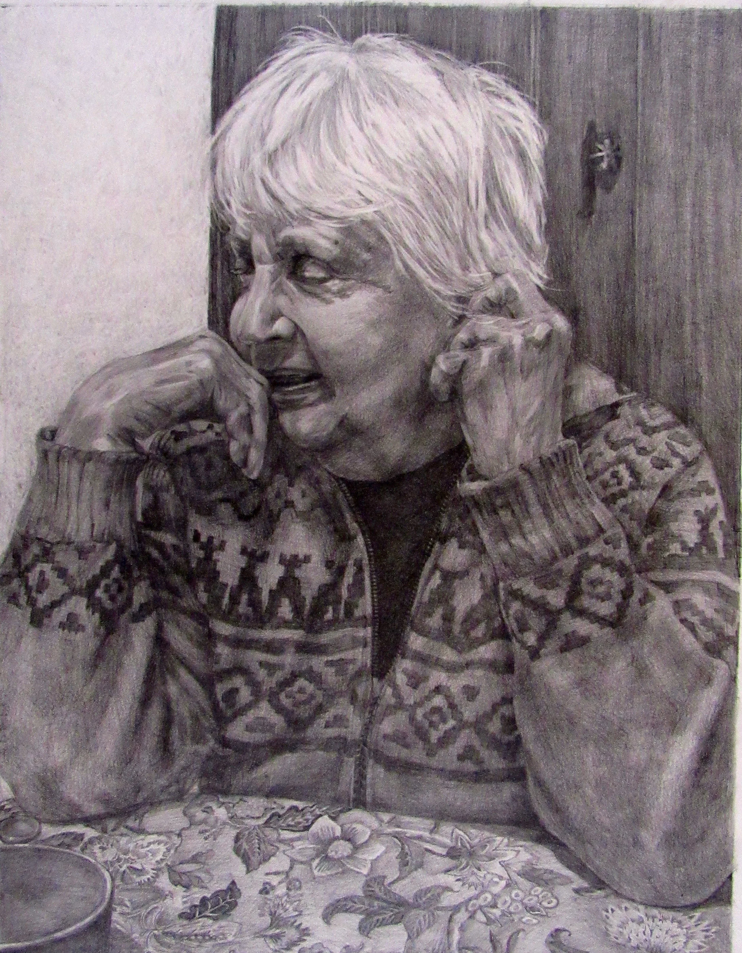    Bonnie Lee    2013  40” x 25”  Graphite on Paper   